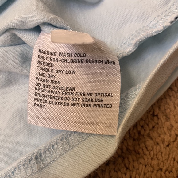 POKÉMON Light Blue Tropical Pikachu Palm Tree Tee, size 13 - Picture 6 of 8